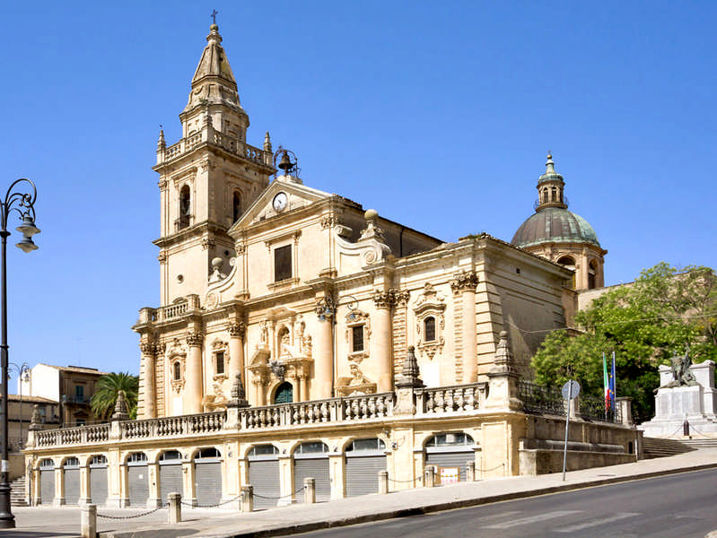 La Cattedrale di San Giovanni Battista a Ragusa