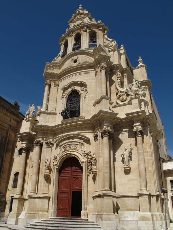 La chiesa di San Giuseppe a Ragusa
