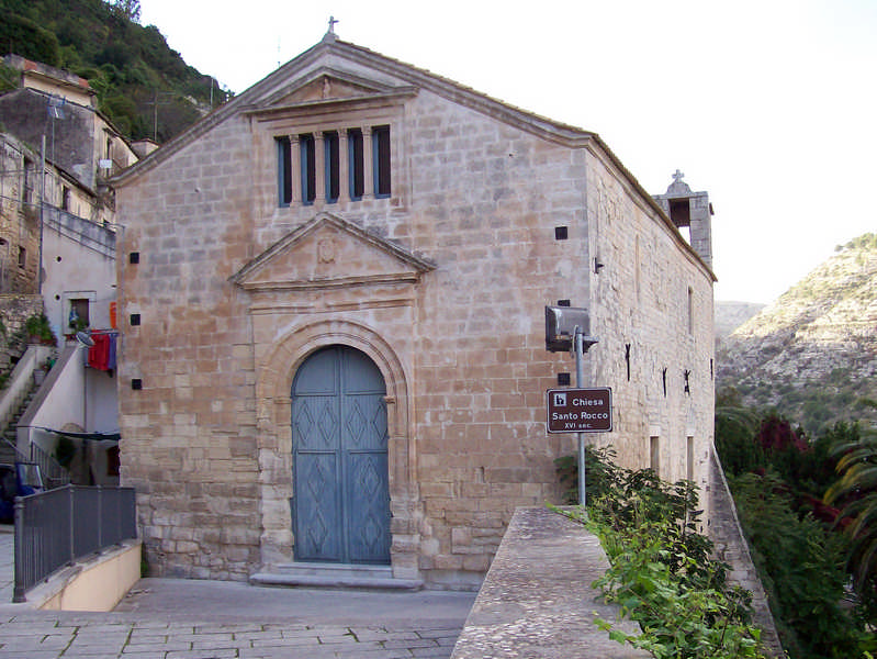 La chiesa di San Rocco a Ragusa