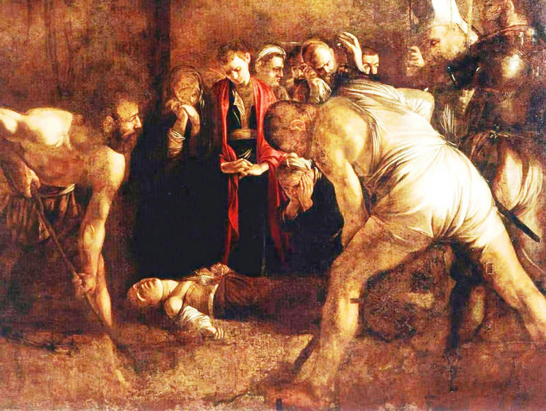 Il seppellimento di Santa Lucia del Caravaggio