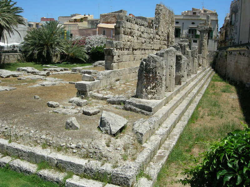 Il Tempio di Apollo a Siracusa
